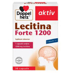Lecithin strong Doppelherz Aktiv, 1200 mg, 30 capsules, Queisser Pharma Lecithin strong Doppelherz Aktiv, 1200 mg, 30 capsules, Queisser Pharma