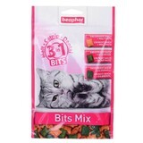 Snack pentru pisici Beaphar Bits Mix 150 g Bomboane Iarba mâței Clorofilină