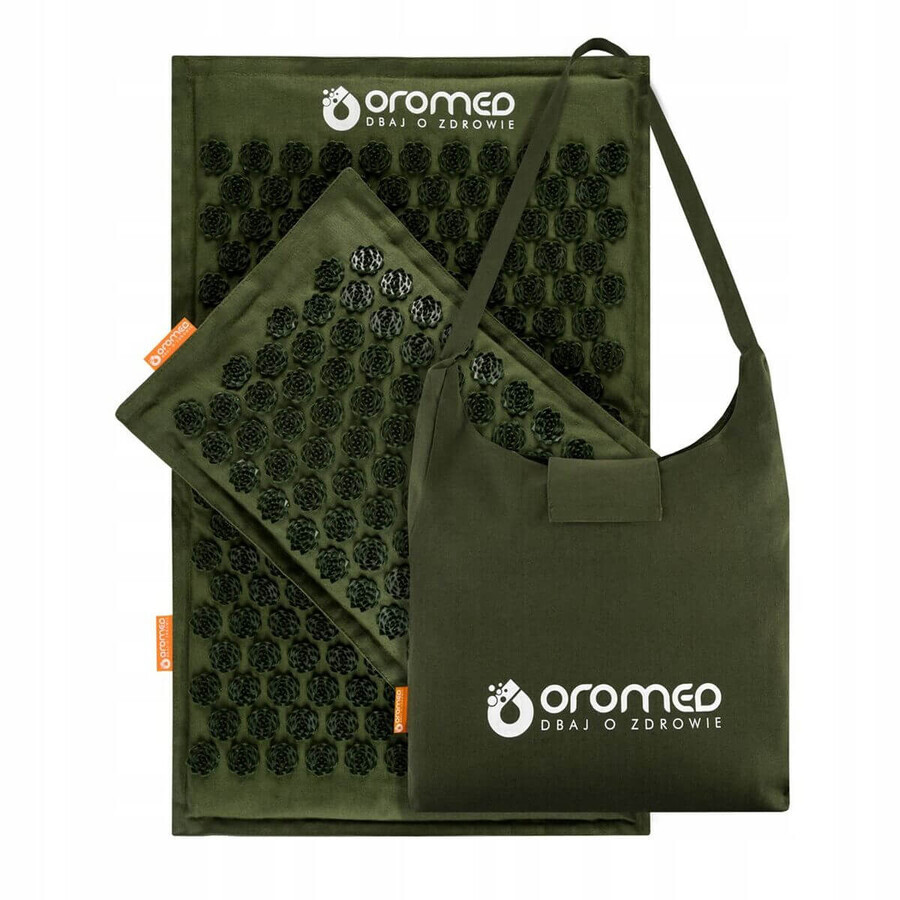 Padded Pressure Point Mat Oromed ORO-HEALTH Green 43 x 67 cm Padded Pressure Point Mat Oromed ORO-HEALTH Green 43 x 67 cm