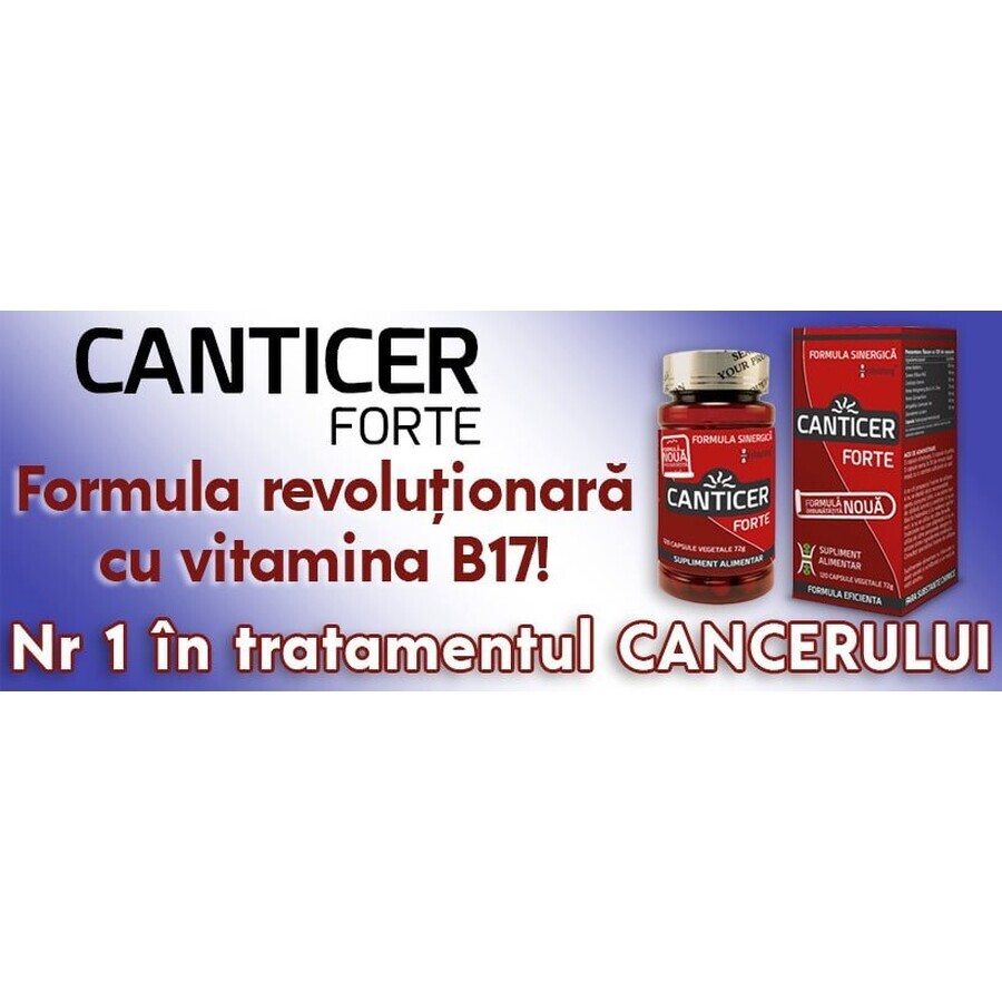 Canticer Forte, 120 vegetarian capsules, Qingdao Heshoutang