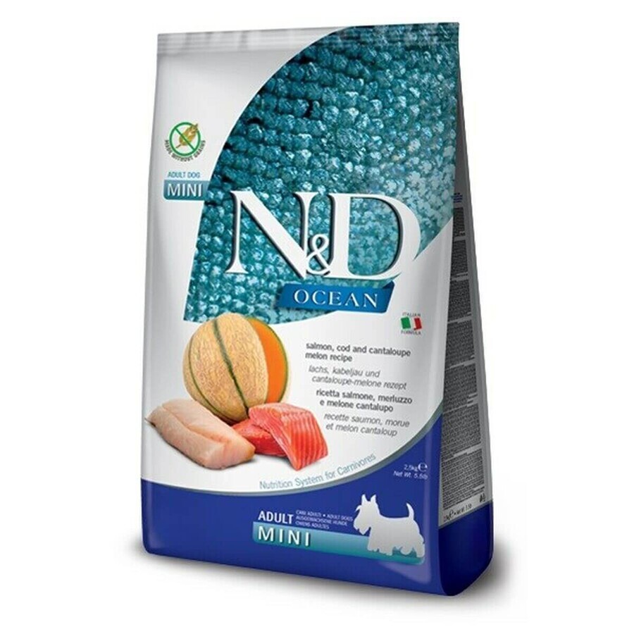 Cumpără Mâncare pentru câini Farmina N&D Adult Somon Cod 2,5 kg Mâncare pentru câini Farmina N&D Adult Somon Cod 2,5 kg