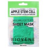 Biovene Mască într-o foaie cu celule stem de măr și acid hialuronic, 20 ml