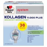 Kollagen 11.000 Plus, 36 unidose vials, Doppelherz