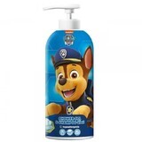Paw Patrol Chase 2-in-1 Gel de duș și șampon Balloon Gum, 1000ml