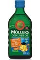 Omega 3 cod liver oil with tutti-frutti flavour for children, 250 ml, M&#246;ller&#39;s