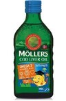 Omega 3 cod liver oil with tutti-frutti flavour for children, 250 ml, M&#246;ller&#39;s