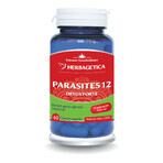 Parasites 12 Detox Forte, 60 capsules, Herbagetica Parasites 12 Detox Forte, 60 capsules, Herbagetica