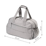 BabyOno, travel bag for mom, gray BabyOno, travel bag for mom, gray
