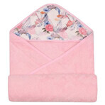 BabyMatex, terry bath cover Bamboo Design, 100 cm x 100 cm, pink BabyMatex, terry bath cover Bamboo Design, 100 cm x 100 cm, pink