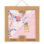 BabyMatex, terry bath cover Bamboo Design, 100 cm x 100 cm, pink BabyMatex, terry bath cover Bamboo Design, 100 cm x 100 cm, pink