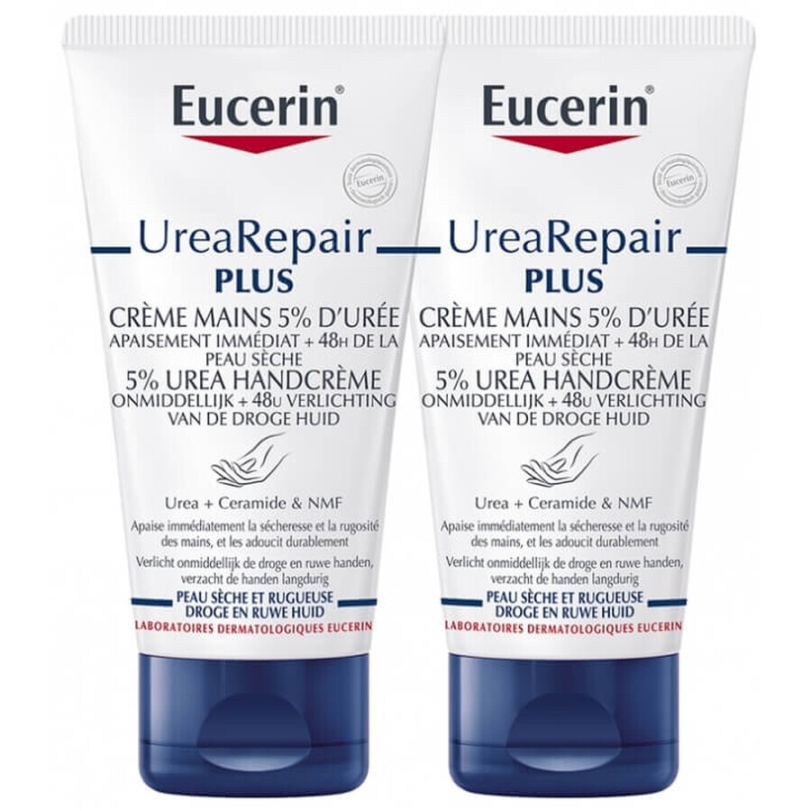 Comprar Eucerin UreaRepair Plus Crema de Manos 5%, 2 x 75 ml Eucerin UreaRepair Plus Crema de Manos 5%, 2 x 75 ml