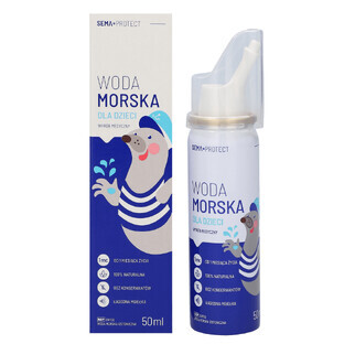 SEMA Protect, seawater for children, nasal spray, 50 ml