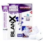 BlanX White Shock Purple Corrector, teeth yellowing whitening system, serum, 20 ml + Led Bite cap BlanX White Shock Purple Corrector, teeth yellowing whitening system, serum, 20 ml + Led Bite cap