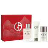 Giorgio Armani Acqua di Gio Pour Homme Set apă de toaletă, 100 ml + gel de duș, 75 ml + deodorant stick, 75 g