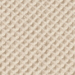 BabyMatex, Prestige Bunny waffle cotton bath cover, 70 cm x 140 cm, beige BabyMatex, Prestige Bunny waffle cotton bath cover, 70 cm x 140 cm, beige
