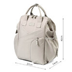 Baby Ono, backpack for mom, Modern Style, beige Baby Ono, backpack for mom, Modern Style, beige