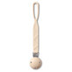 BabyOno, silicone pacifier pendant, beige