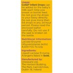 Lactase enzyme drops, Infant drops, 15 ml, Colief Lactase enzyme drops, Infant drops, 15 ml, Colief