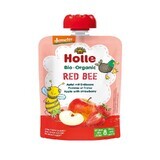 Fruit puree with apples and strawberries, 100 g, Holle