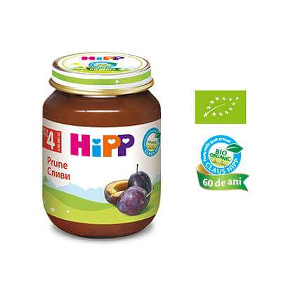 Buy Plum puree, +4 months, 125 g, Hipp Plum puree, +4 months, 125 g, Hipp