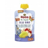 Eco puree with pears, apples, blueberries and oats, 100 g, Holle
