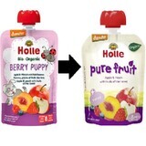 Eco puree of apples, peaches and berries, +8 months, 90 gr, Holle Baby Food