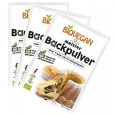 Tapioca Starch Baking Powder, 3x 17 gr, Biovegan