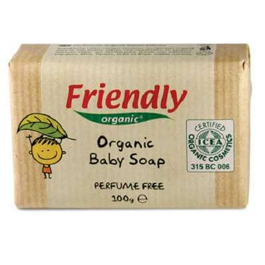 Buy Organic Baby Soap, 100g, Friendly Organic Organic Baby Soap, 100g, Friendly Organic