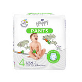 Diaper Pants Maxi No. 4, 8-14 kg, 24 pieces, Happy