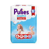 Diaper Pants Sensitive Extra Large No. 6, +15 Kg, 38 pieces, Pufies