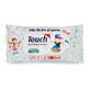 Kids antibacterial wet wipes, 15 pieces, Touch