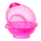 Set 2 removable bowls, Pink, 9 months+, 442042G, Vital Baby