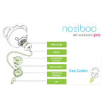 Accessory set for electric vacuum cleaner, Pro, green, Nosiboo