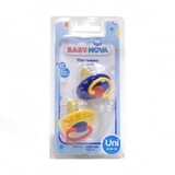 Latex pacifier, 2 pieces, Baby Nova