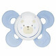 Physio comfort anatomical shape silicone soother, blue 0-6 months, 74911-7, Chicco