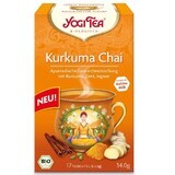 Kurkuma Chai Tea, 17 bags, Yogi Tea