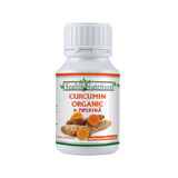Curcumin Organic + Piperine, 120 capsules, Health Nutrition