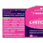 Chitosan, 60 capsules, Herbagetica Chitosan, 60 capsules, Herbagetica