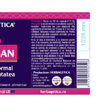 Chitosan, 60 capsules, Herbagetica Chitosan, 60 capsules, Herbagetica
