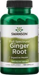 Ginger Root ginger extract, 100 capsules, Swanson Health USA