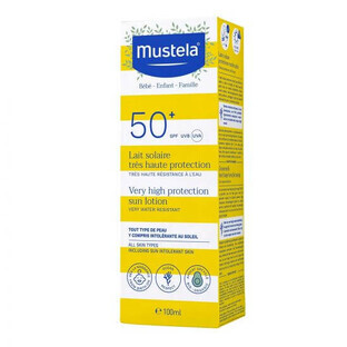 Sun Protection Lotion with SPF 50+, 100ml, Mustela
