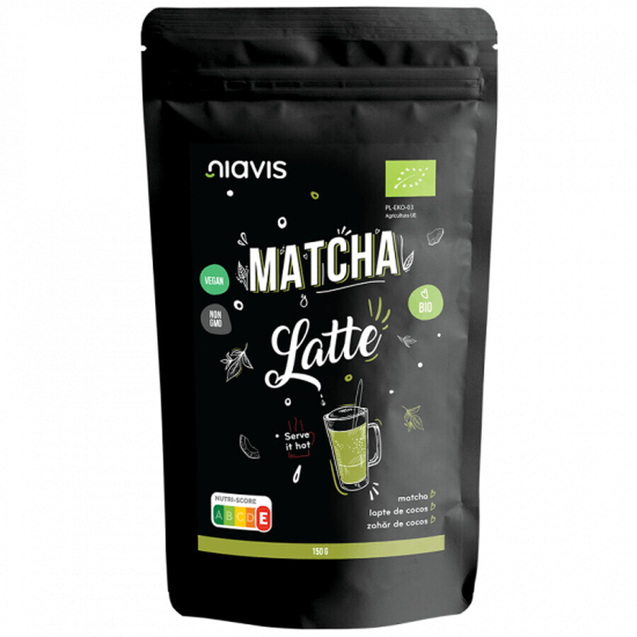 Eco Matcha Latte Powder, 150g, Niavis