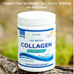 Collagen Hydrolysate Powder Type 1, 2 and 3 Active Life with 10,000 mg, 300 g, Swedish Nutra Collagen Hydrolysate Powder Type 1, 2 and 3 Active Life with 10,000 mg, 300 g, Swedish Nutra