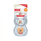 Space silicone soother, 0-6 months, Nuk
