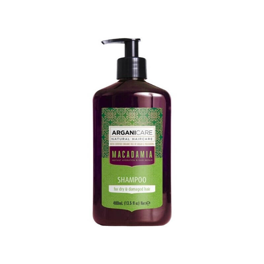 Shampoo with macadamia oil x 400ml, Arganicare