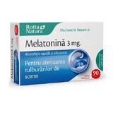 Melatonin, 3mg, 90 sublingual tablets, Rotta Natura