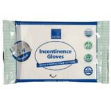 Moist gloves for patient hygiene without rinsing, 4 pieces, Abena