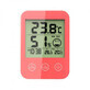 Thermohygrometer with digital display, red, Alecoair