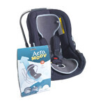 Anti-perspiration Protection Car Seat GR 0+ Organic Cotton Anthracite Anti-perspiration Protection Car Seat GR 0+ Organic Cotton Anthracite