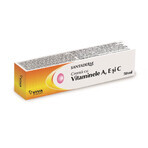 Crème aux vitamines A, E et C Santaderm, 50 ml, Vitalia Crème aux vitamines A, E et C Santaderm, 50 ml, Vitalia